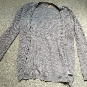 Mossimo gray cardigan